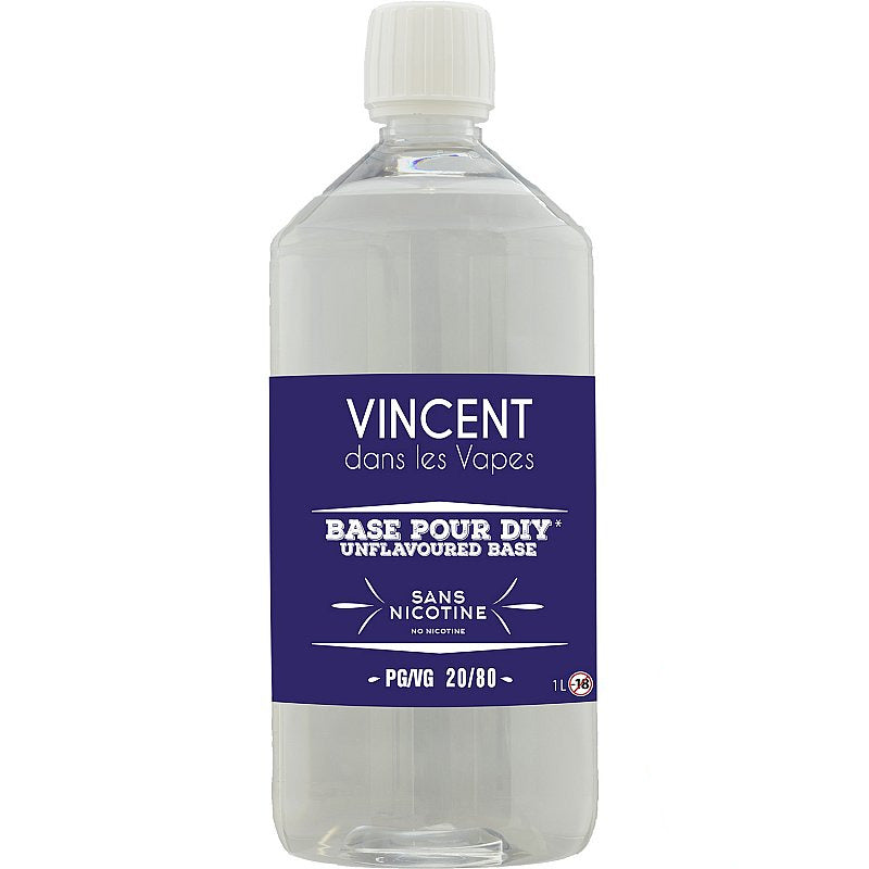 Base DIY neutre 20/80 - 1 L - Vincent