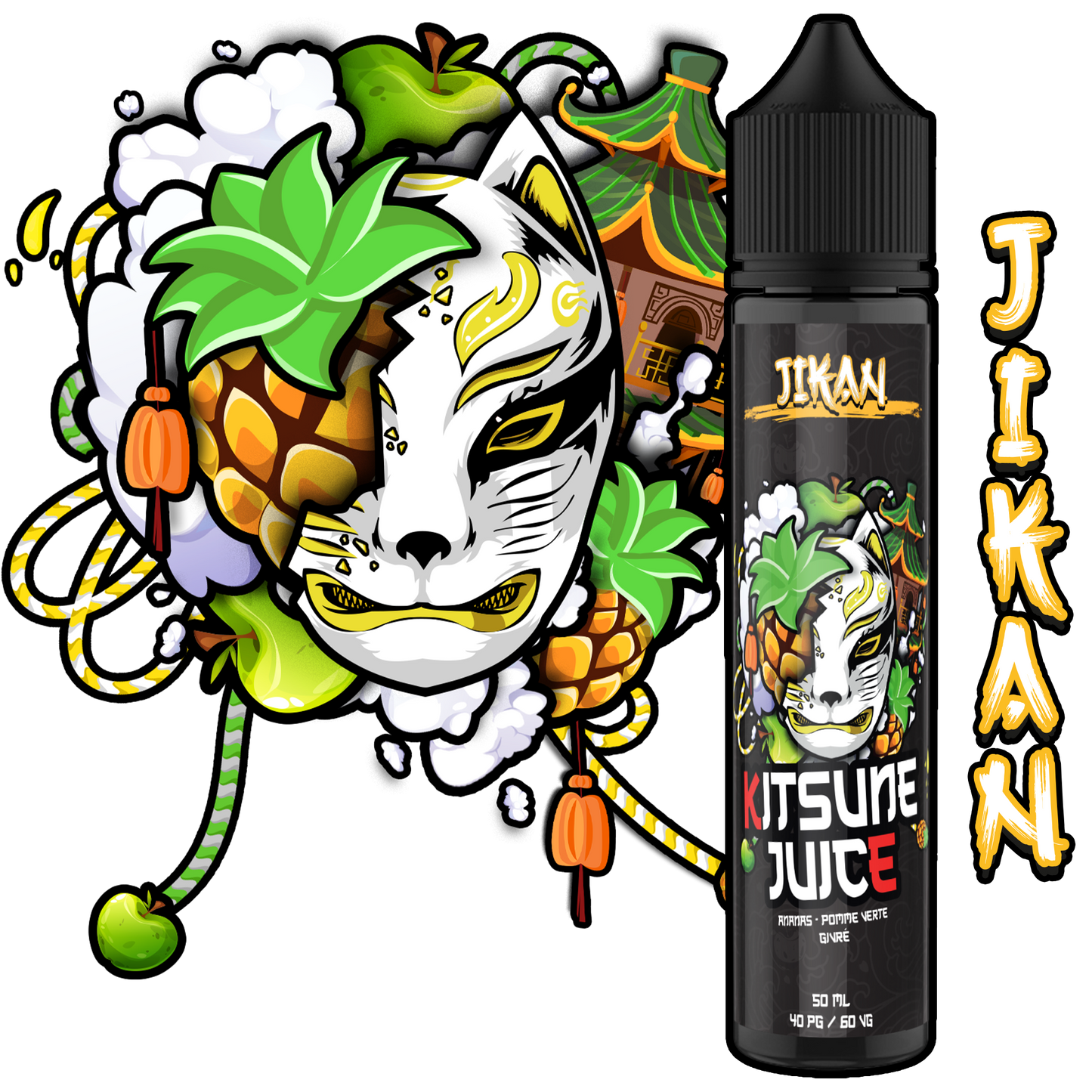 E-liquide JIKAN - 50ml - Kitsune Juice