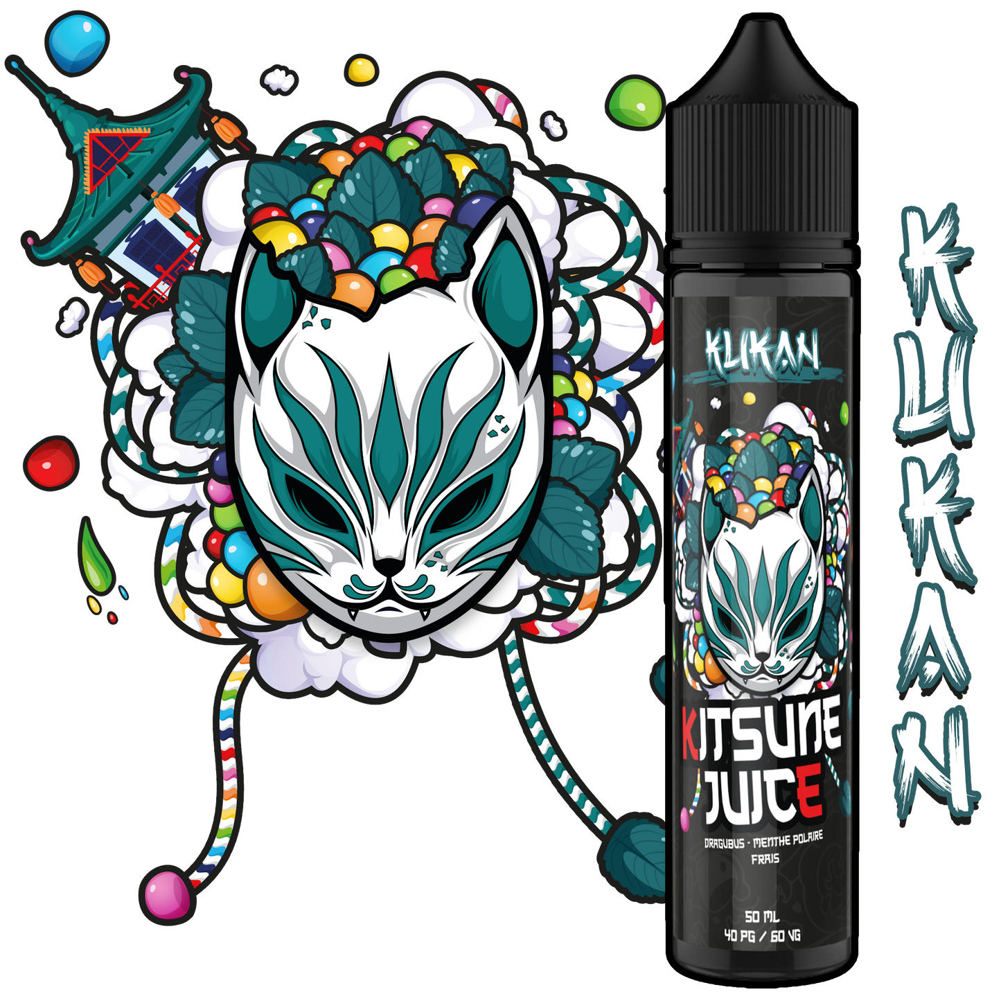 E-liquide KUKAN - 50ml - Kitsune Juice
