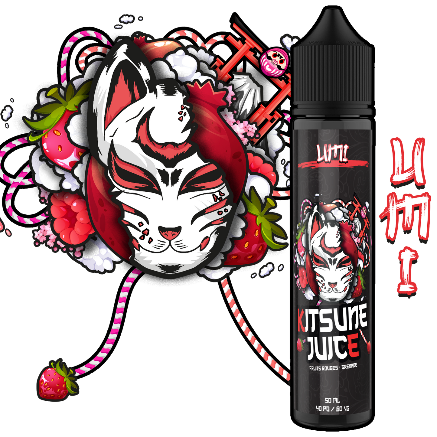 E-liquide UMI - 50ml - Kitsune Juice