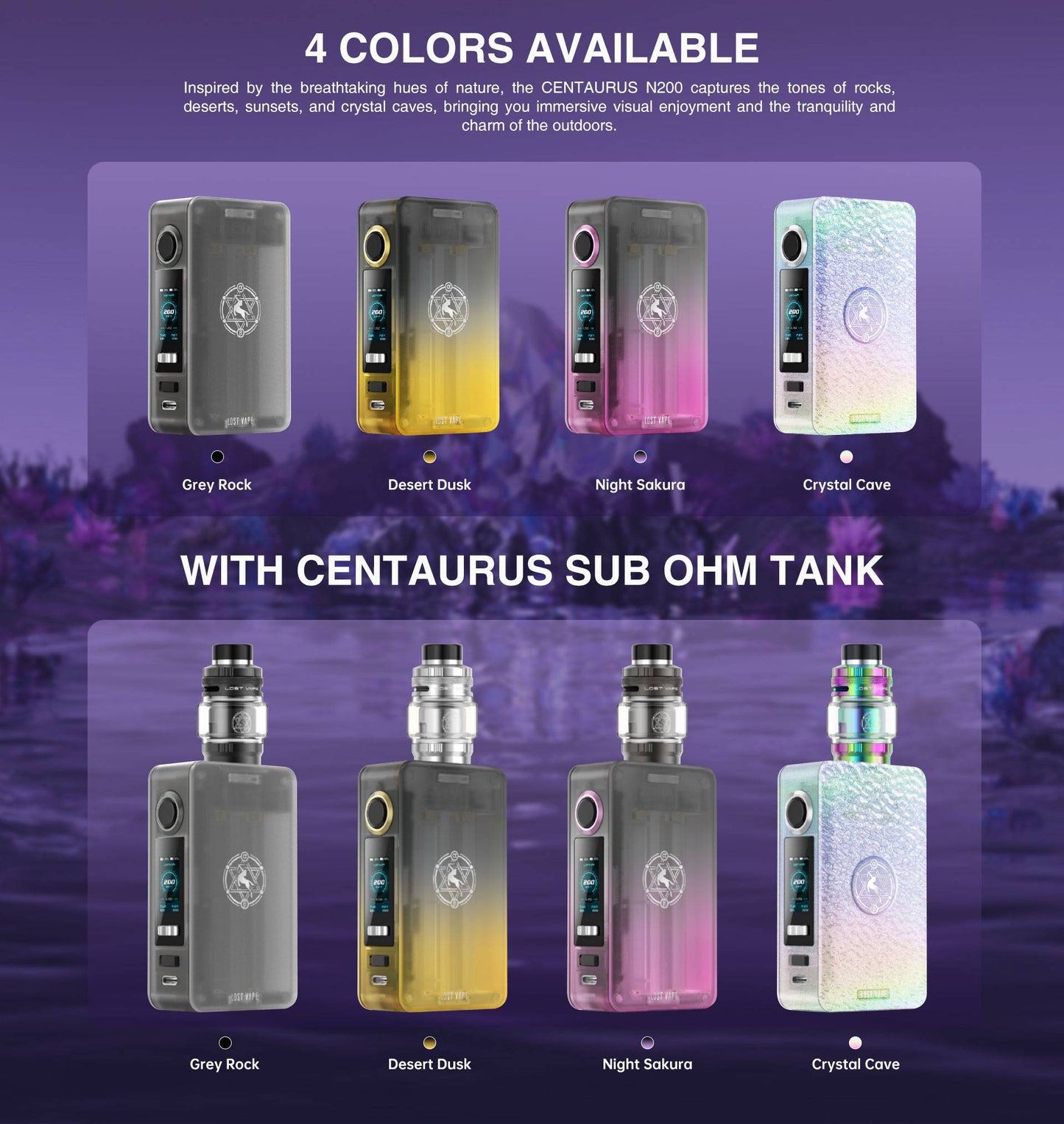 PORTES INTERCHANGEABLES N200 - Lost Vape