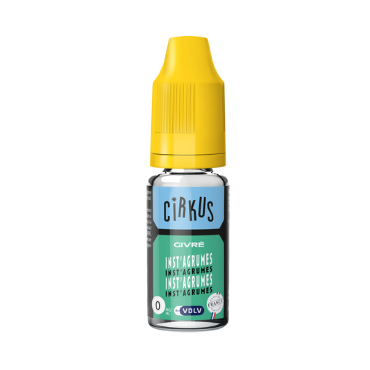 E-liquide Inst'Agrumes - 10ml - Cirkus