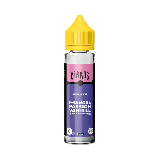 E-liquide Mangue Passion Vanille - 50ml - Cirkus