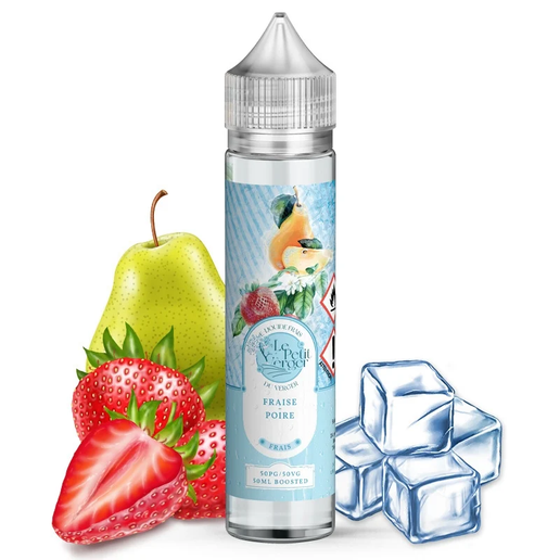 E-liquide Fraise - Poire - Frais - 50ml - Le Petit Verger