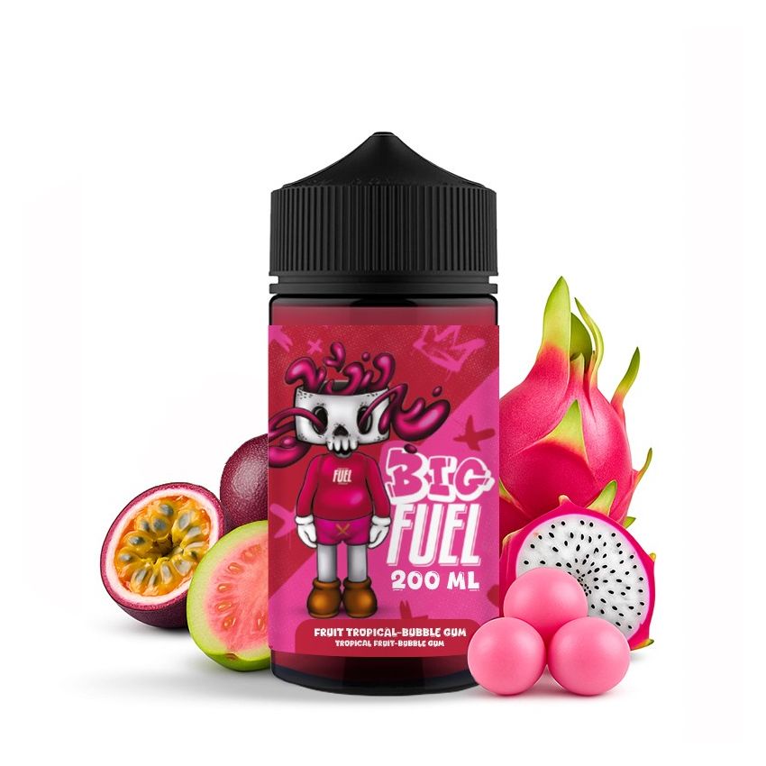 E-liquide Fruit Tropical, Bubble Gum - 200ml - BIG FUEL