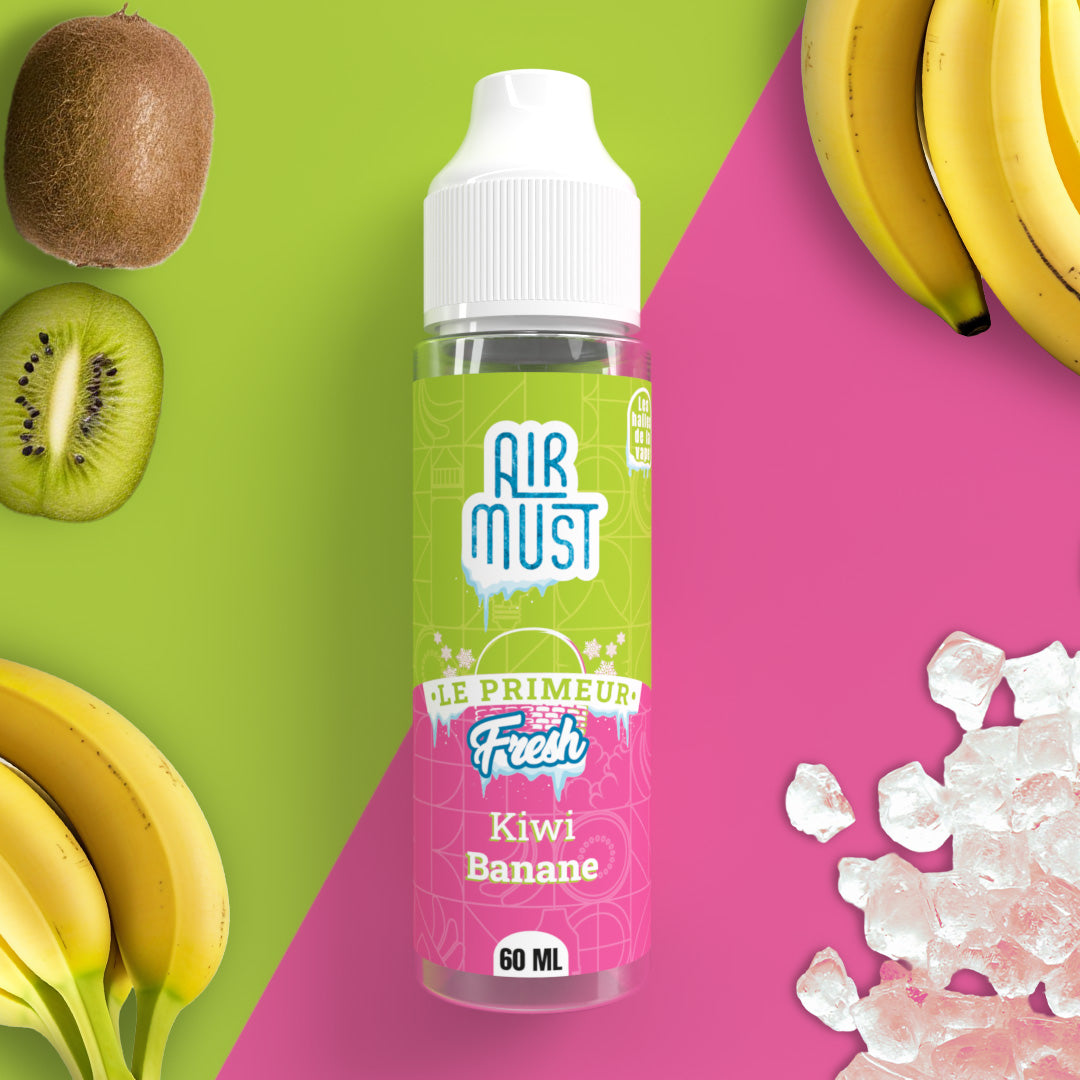 E-liquide Kiwi Banane - 60ml - Le Primeur Fresh