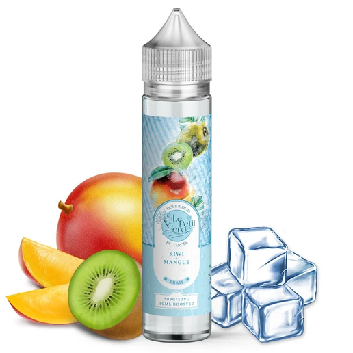 E-liquide Kiwi - Mangue - Frais - 50ml - Le Petit Verger