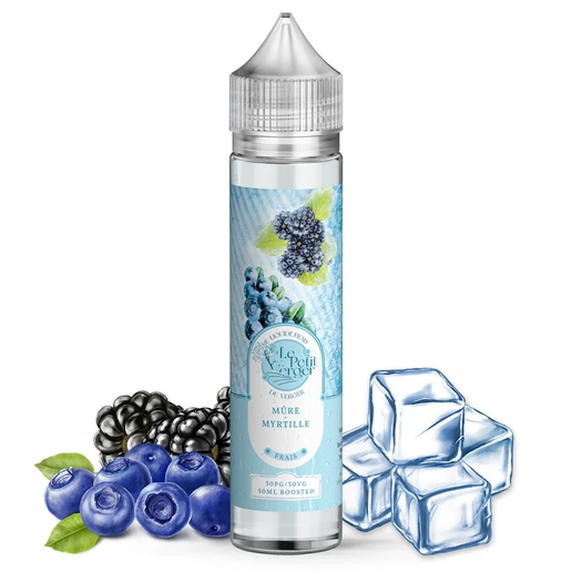 E-liquide Mûre - Myrtille - Frais - 50ml - Le Petit Verger
