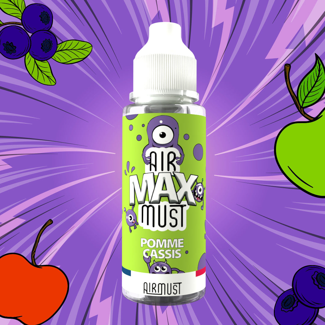 E-liquide Pomme Cassis - 100ml - Airmust Max