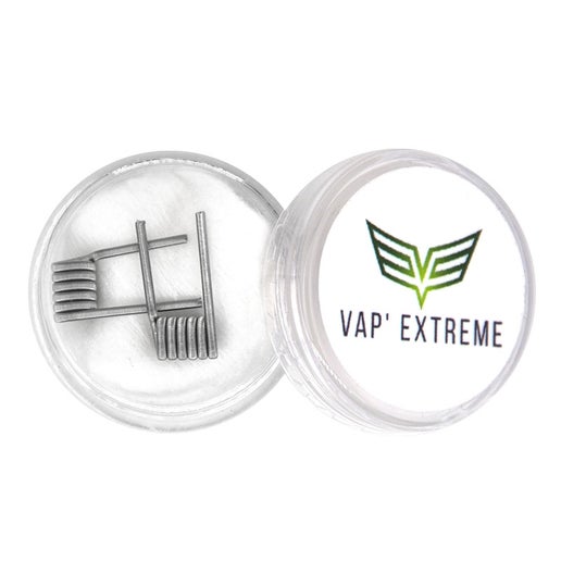 2 Fused Clapton NI90 0.20/coil - Vap'Extreme