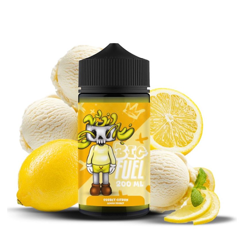 E-liquide Sorbet Citron - 200ml - BIG FUEL