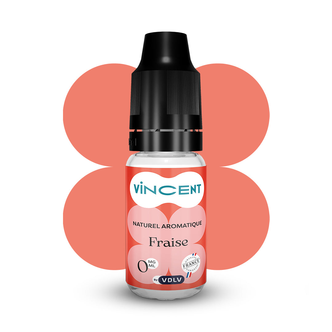 E-liquide Fraise - 10ml - Vincent