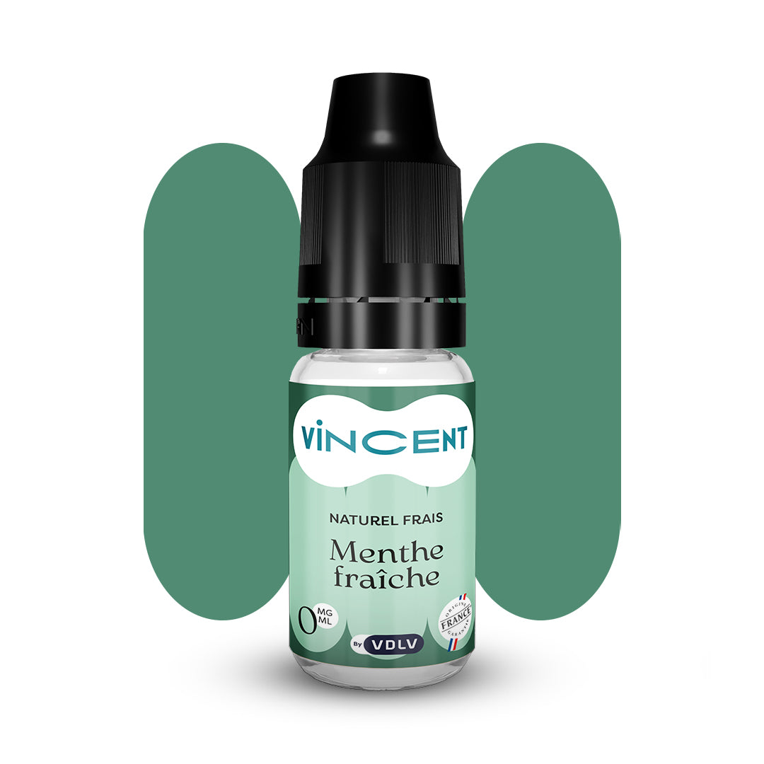 E-liquide MENTHE FRAICHE - 10ml - Vincent