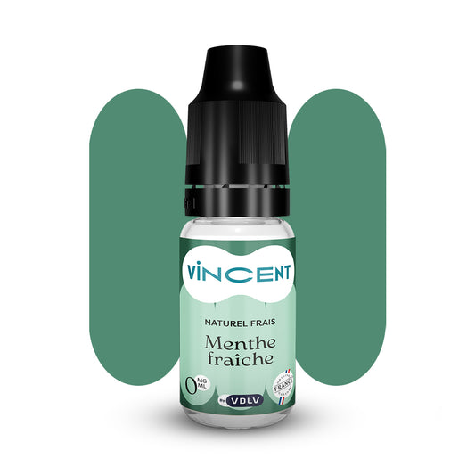 E-liquide MENTHE FRAICHE - 10ml - Vincent
