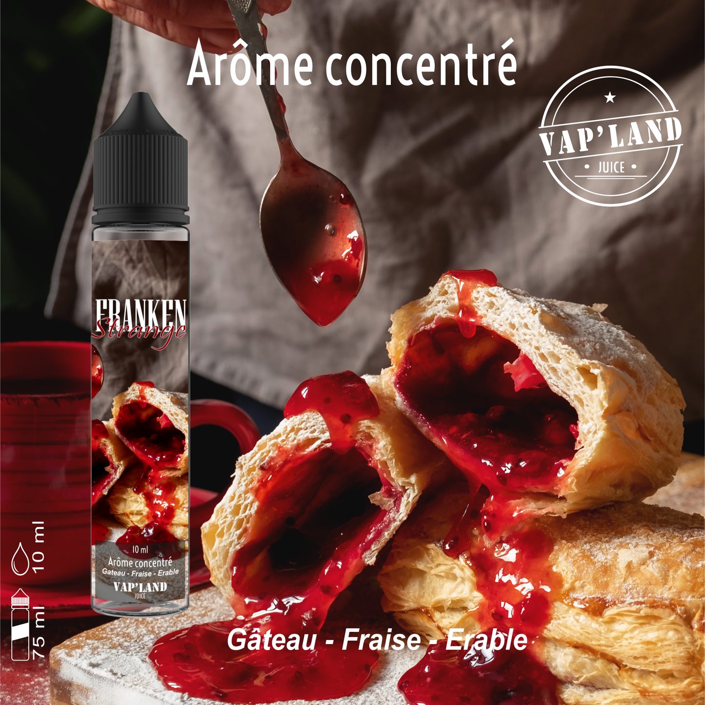 Concentré DIY FRANKEN STRANGE - 10ml - Vap'Land Juice