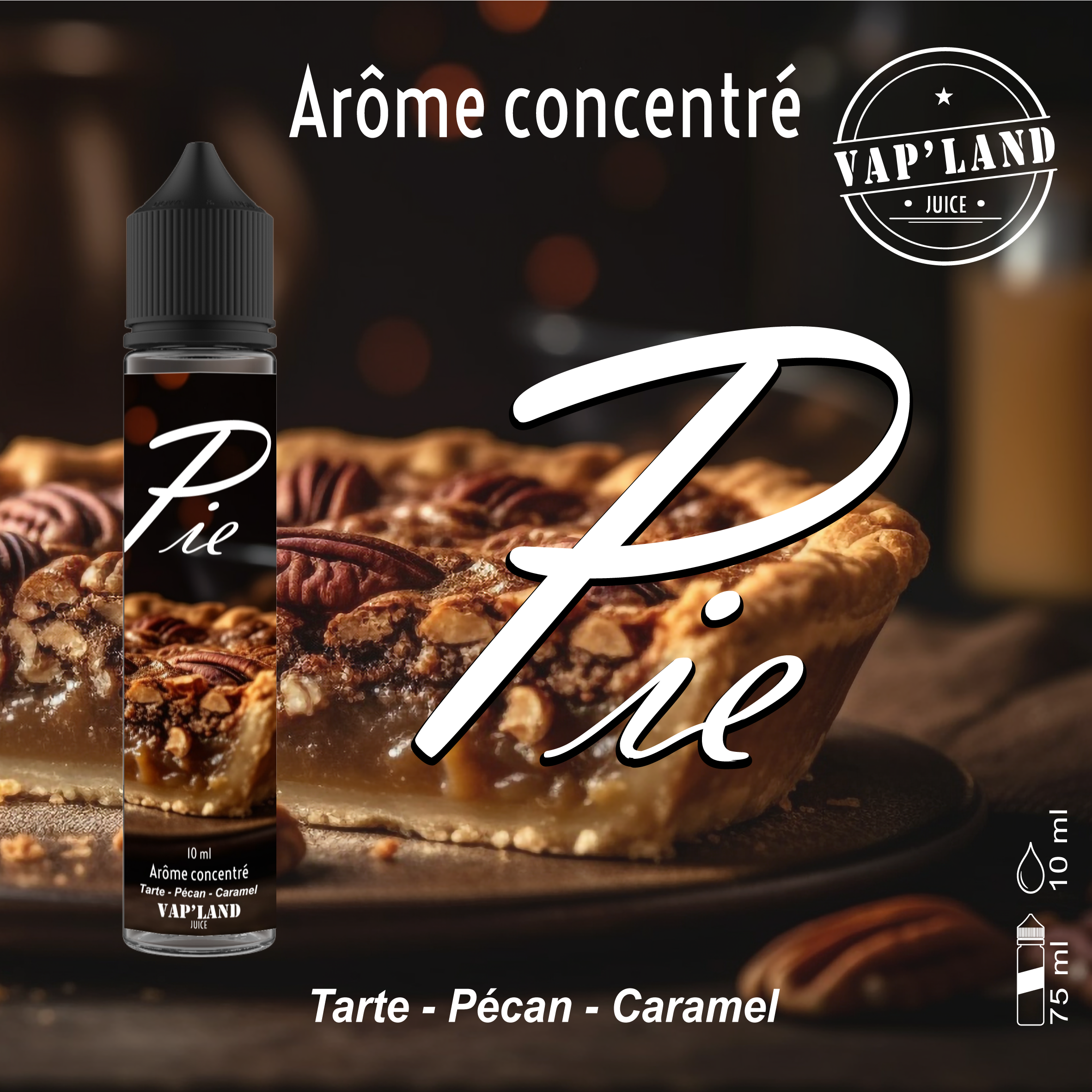 Concentr DIY Pie - 10ml - Vap'Land Juice Vapland Concentr DIY Pie - 10ml - Vap'Land Juice Vapland