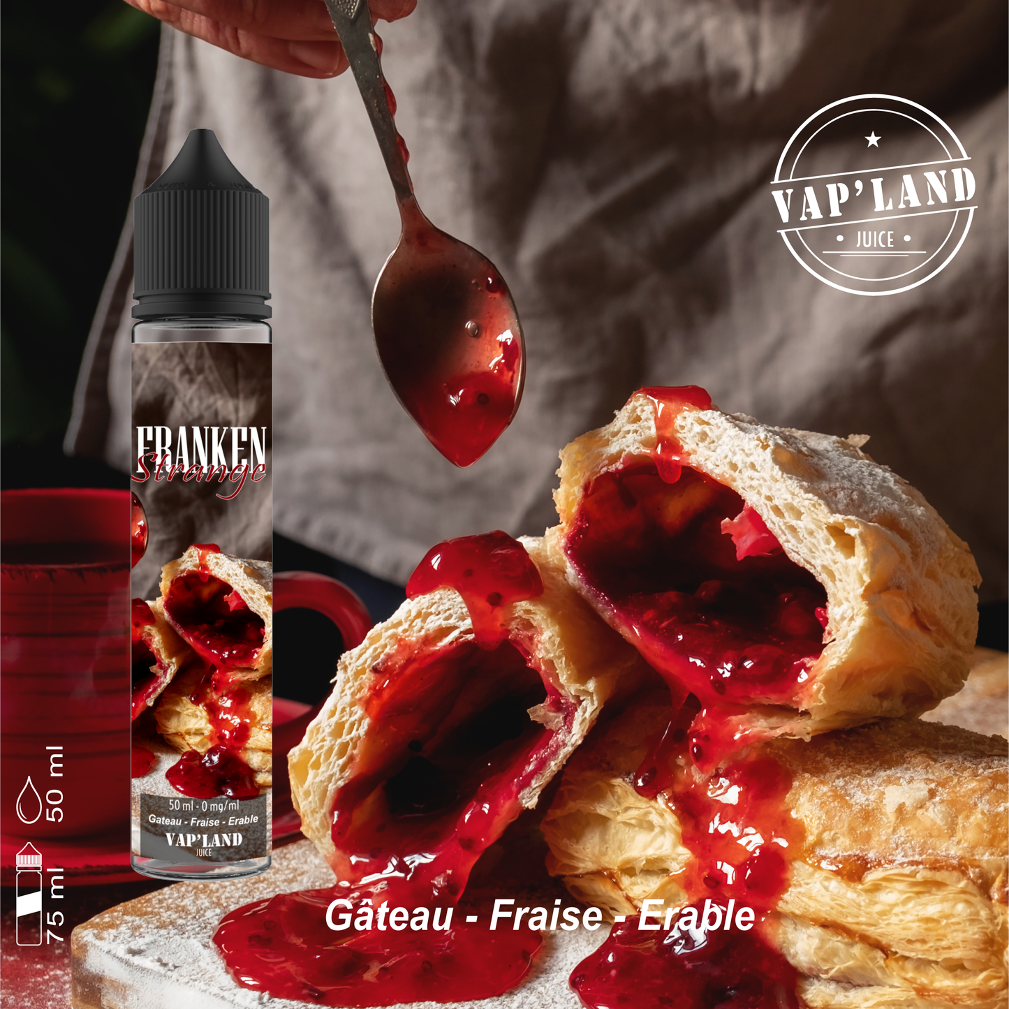 E-liquide FRANKEN STRANGE - 50ml - Vap'Land Juice