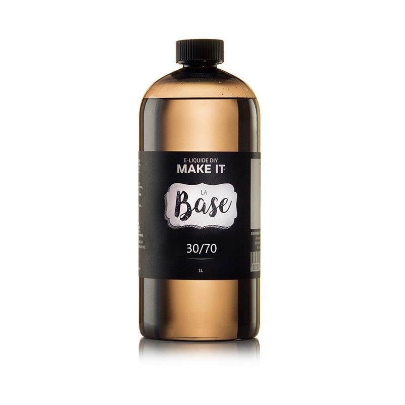 Base e liquide DIY 30pg/70vg - 1 L - MAKE IT