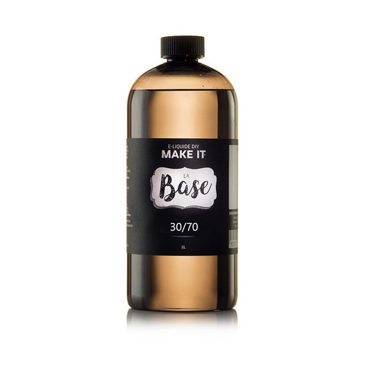 Base e liquide DIY 30pg/70vg - 1 L - MAKE IT