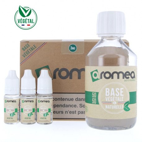 Nicopack base végétal - 3mg - 200 ml - Aromea