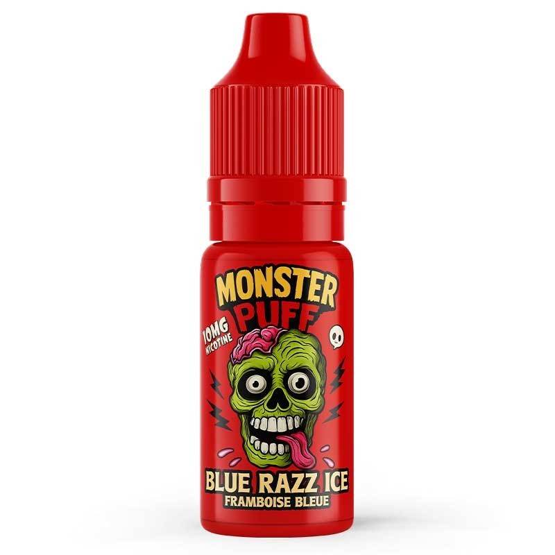 E-liquide Salt Blue Razz Ice Framboise Bleue - 10ml - Monster Puff