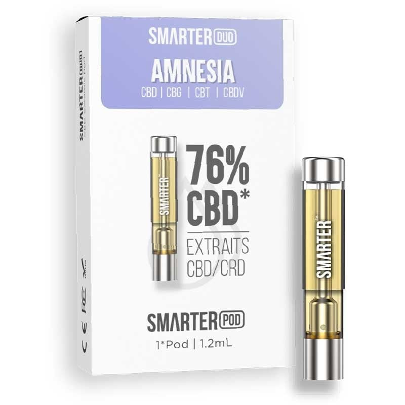 Cartouches Pré-remplie Amnesia CBD - Smarter
