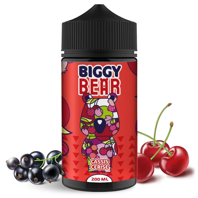 E-liquide Cassis Cerise - 200ml - Biggy Bear