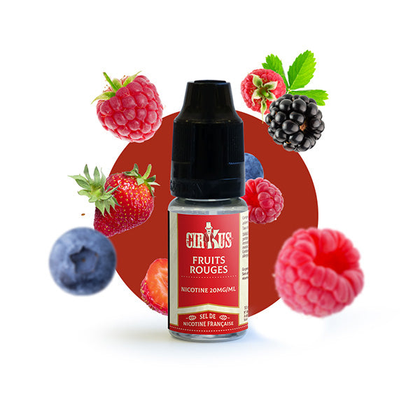 E-liquide Fruits Rouges - 10ml - Salt Cirkus