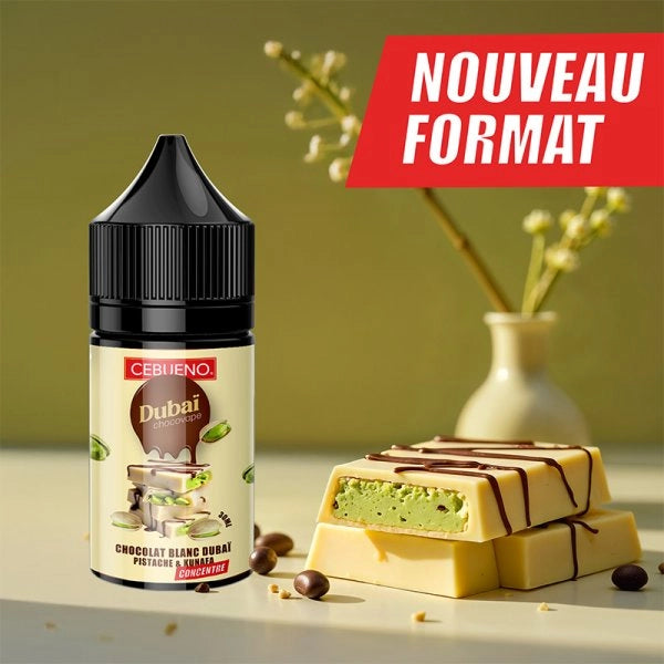 Concentré DIY Dubaï Chocovape White - 30ml - Cebueno