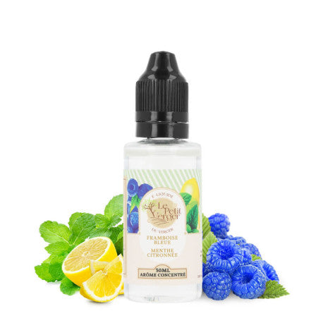 Concentré DIY Framboise Bleue - Menthe Citronnée - 30ml - Le Petit Verger