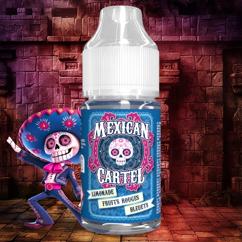 Concentré DIY Limonade Fruits Rouges Bleuets - 30ml - Mexican Cartel