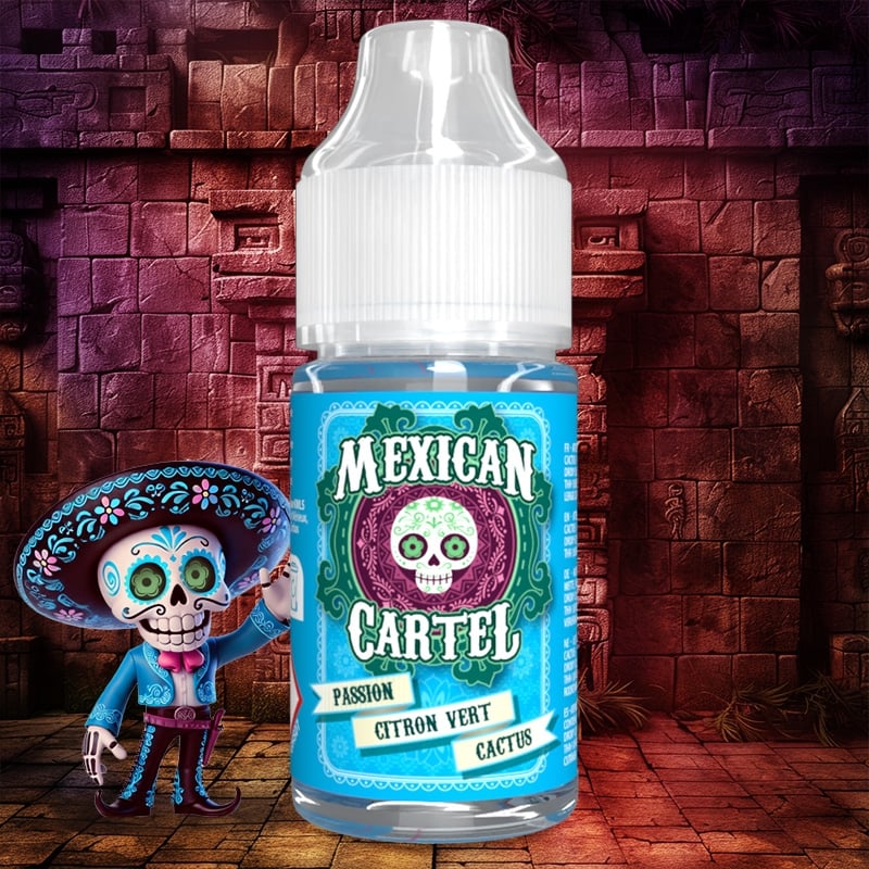 Concentré DIY Passion Citron Vert Cactus - 30ml - Mexican Cartel