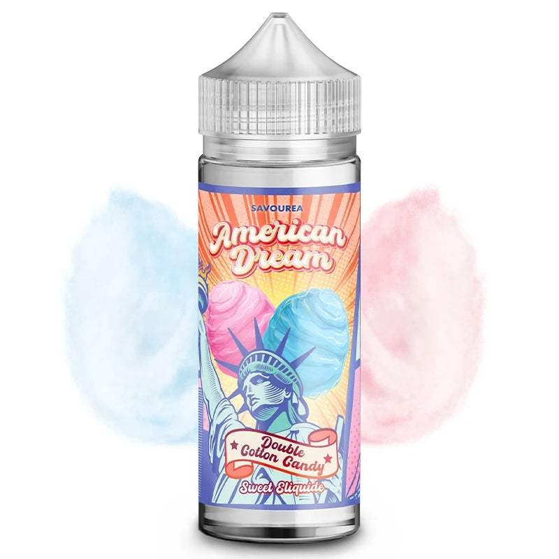 E-liquide Double Cotton Candy - 100ml - American Dream