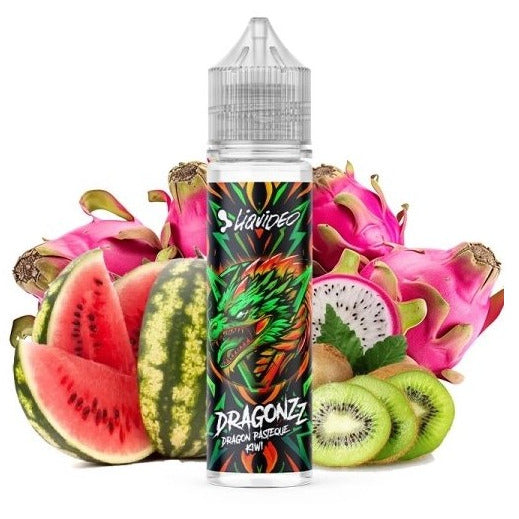 Dragon pastèque kiwi - 50ml - Dragonzz - LIQUIDEO