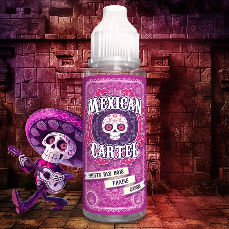 E-liquide Fruits des Bois Fraise Cassis - 100ml - Mexican Cartel