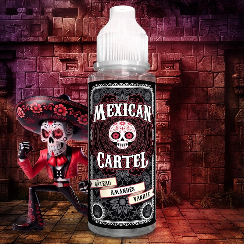 E-liquide Gateau Amandes Vanille - 100ml - Mexican Cartel