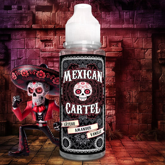 E-liquide Gateau Amandes Vanille - 100ml - Mexican Cartel