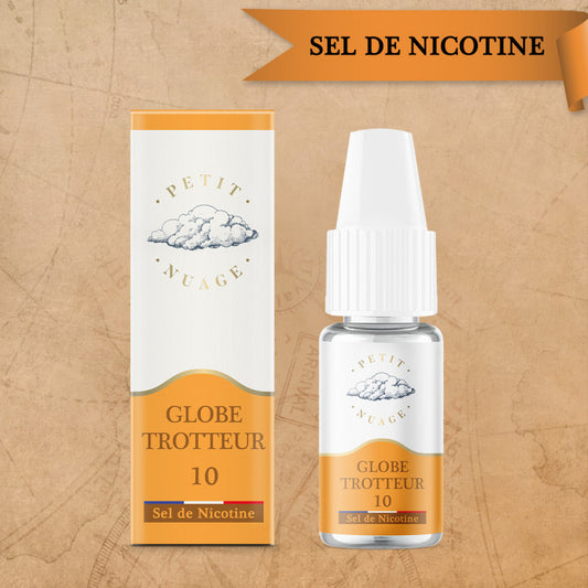 E-liquide Globe Trotteur - 10ml - Salt Petit Nuage