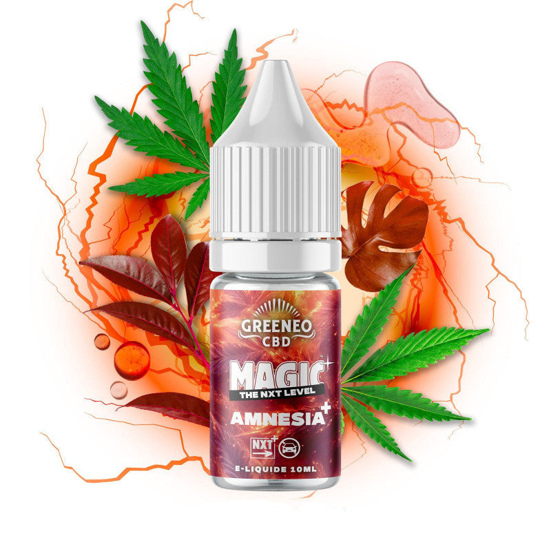E-LIQUIDE CBD MAGIC ROUGE AMNESIA NXT+ - 10ml - GREENEO Vapland E-LIQUIDE CBD MAGIC ROUGE AMNESIA NXT+ - 10ml - GREENEO Vapland