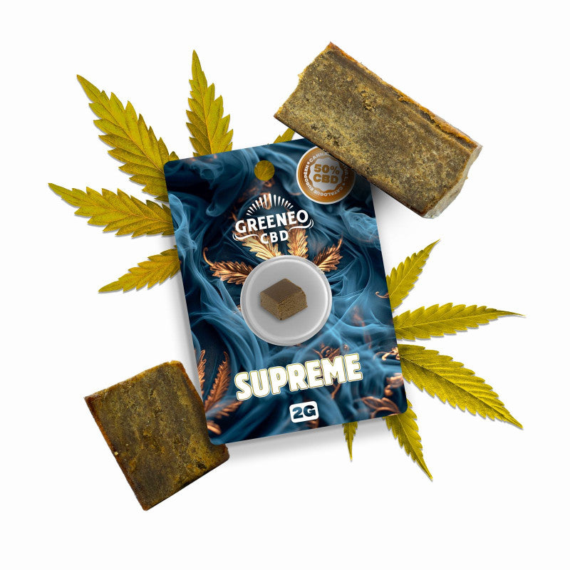 RESINE SUPREME 50% CBD - 2g - Greeneo