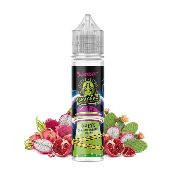 E-liquide GREYS - Fruit du dragon grenade cactus - 50ml - SPACERZ - LIQUIDEO