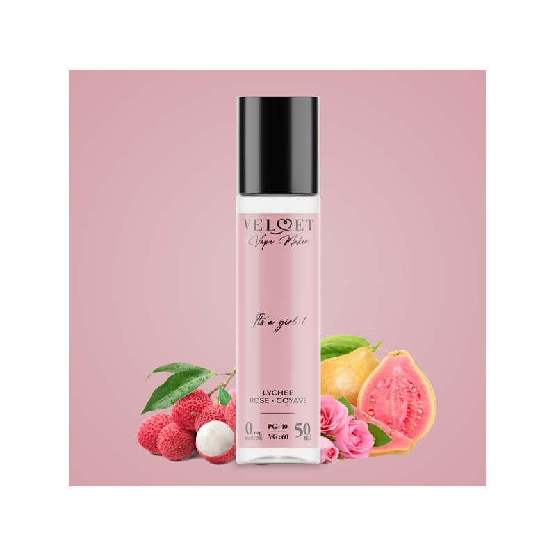 E-liquide It's a Girl - 50ml - Velvet