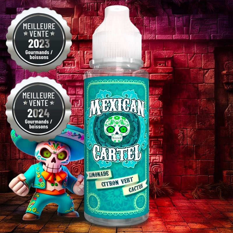 E-liquide Limonade Citron Vert Cactus - 100ml - Mexican Cartel
