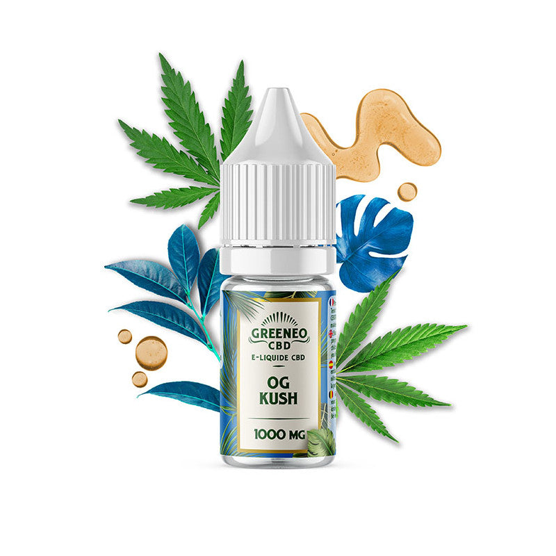 E-LIQUIDE CBD OG Kush - 10 ml - GREENEO