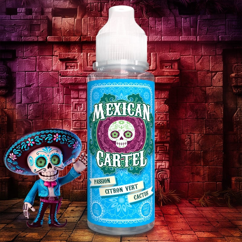 E-liquide Passion Citron Vert Cactus - 100ml - Mexican Cartel