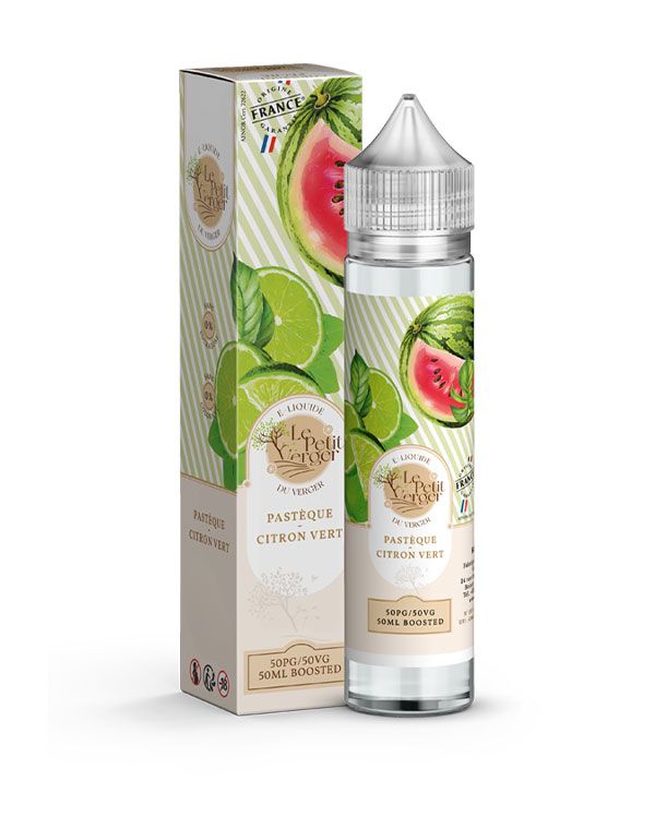 E-liquide Pastèque – Citron Vert - 50ml - Le Petit Verger