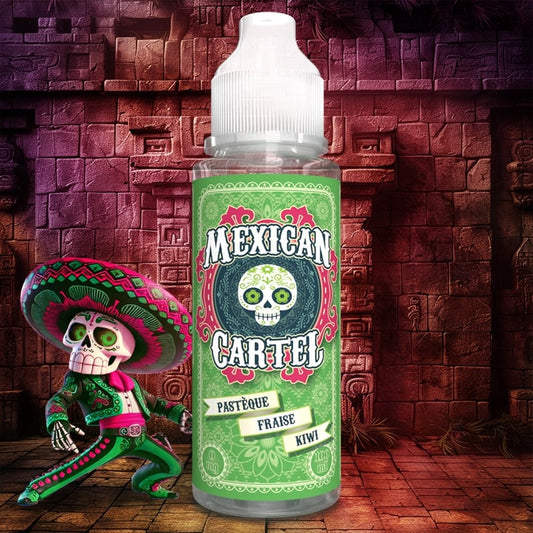 E-liquide Pasteque Fraise Kiwi - 100ml - Mexican Cartel