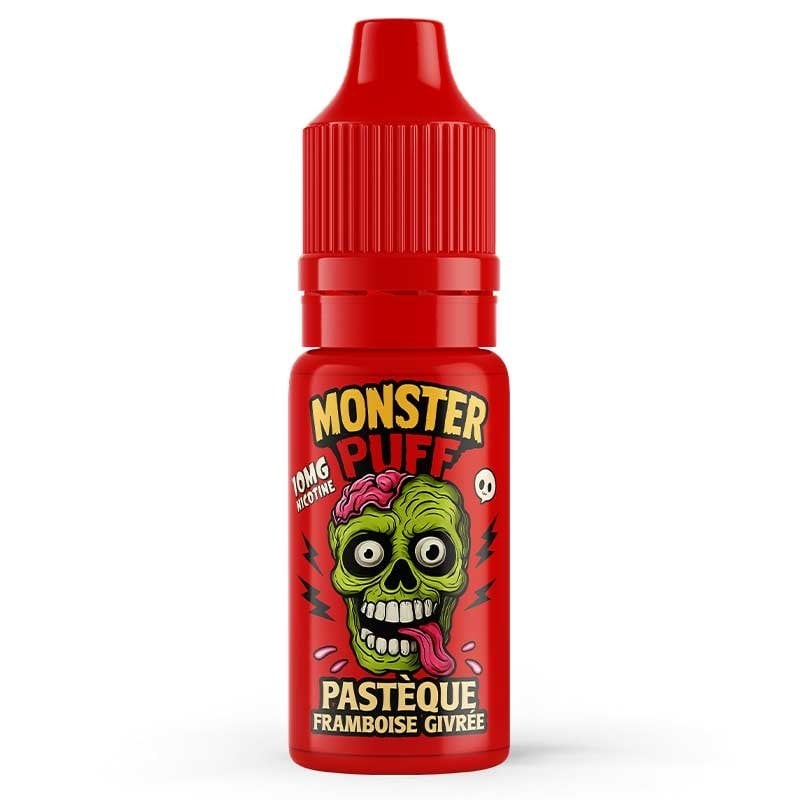 E-liquide Pastèque Framboise Givrée - 10ml - Monster Puff