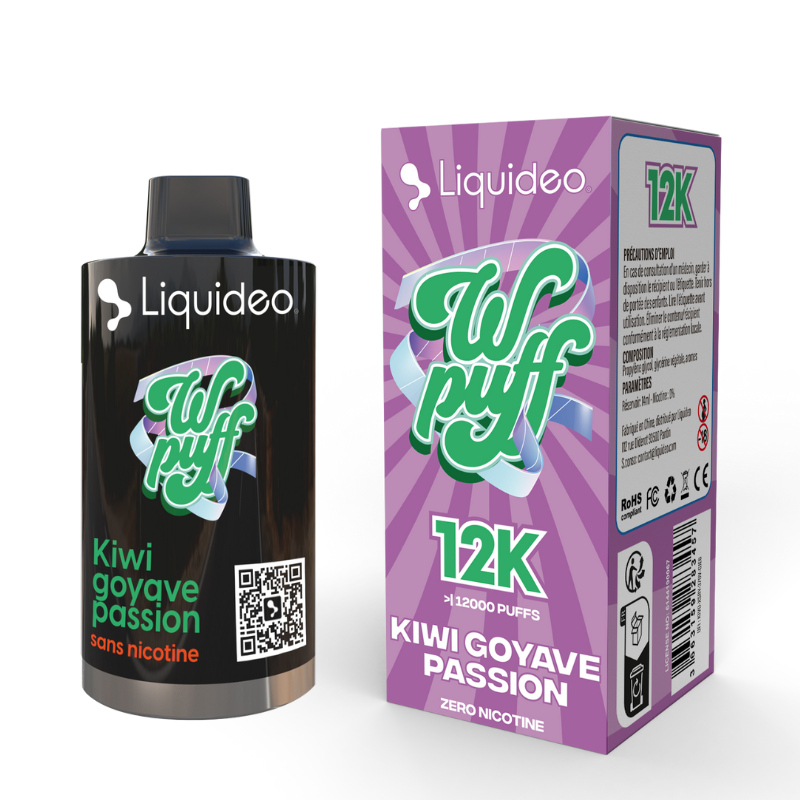 Pod Kiwi goyave passion - Wpuff 12K Liquideo Vapland Pod Kiwi goyave passion - Wpuff 12K Liquideo Vapland