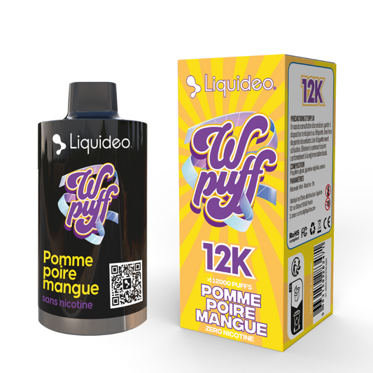 Pod pomme poire mangue - Wpuff 12K Liquideo